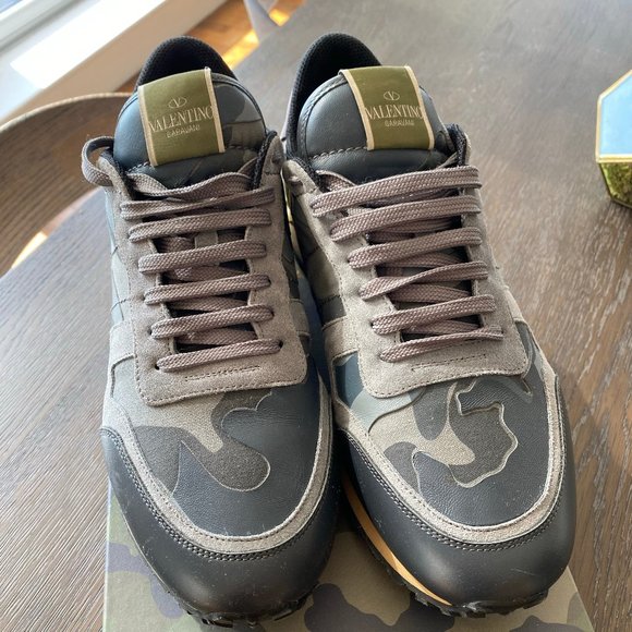 Valentino Garavani Other - Valentino Garavani Camo Sneakers! LIKE NEW!